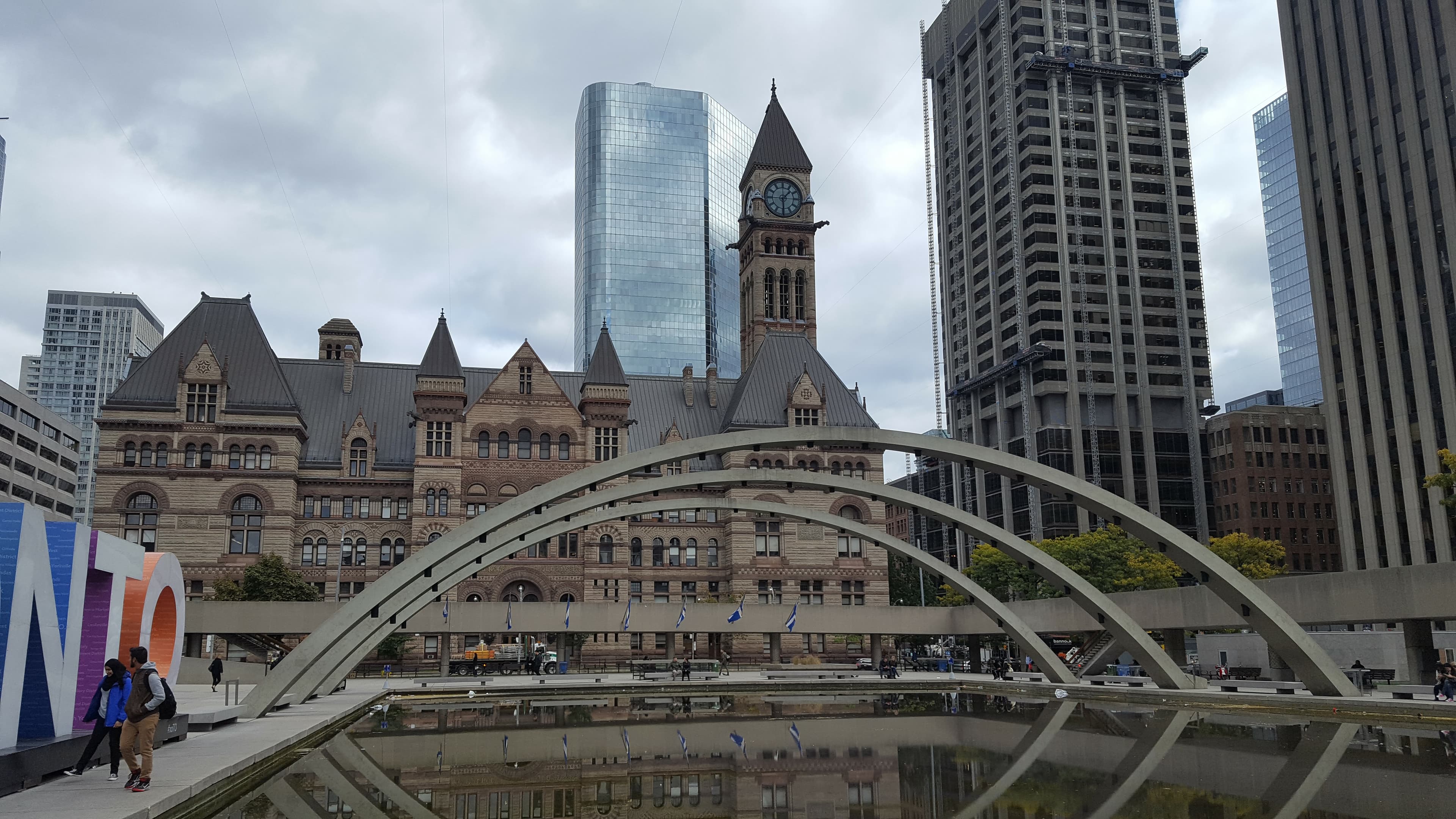 Toronto fall colour. October in the residential neighbourhoods; the maples are the best argument for the season.