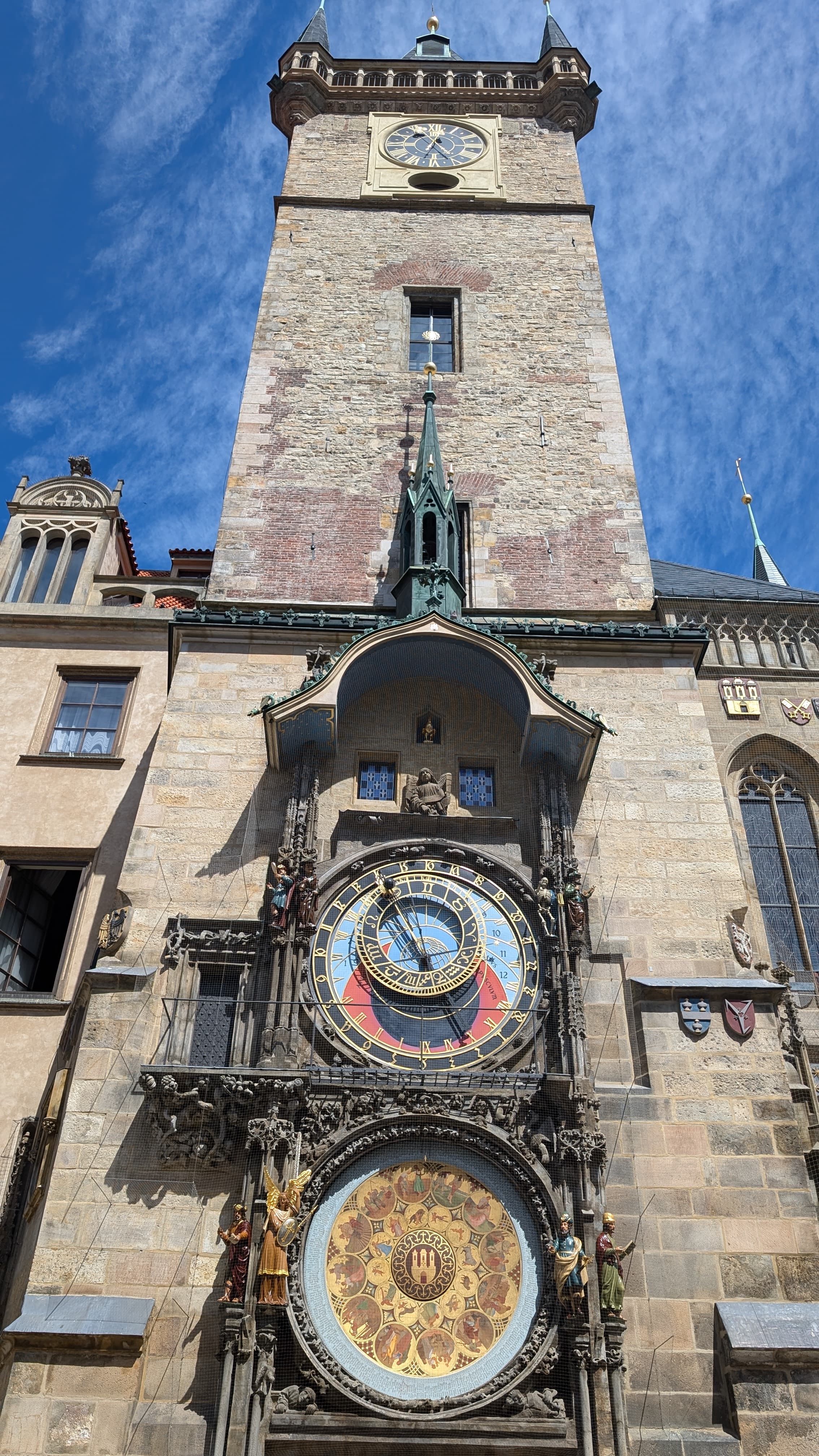 Charles Bridge at dawn. Twenty people on it instead of two thousand.
