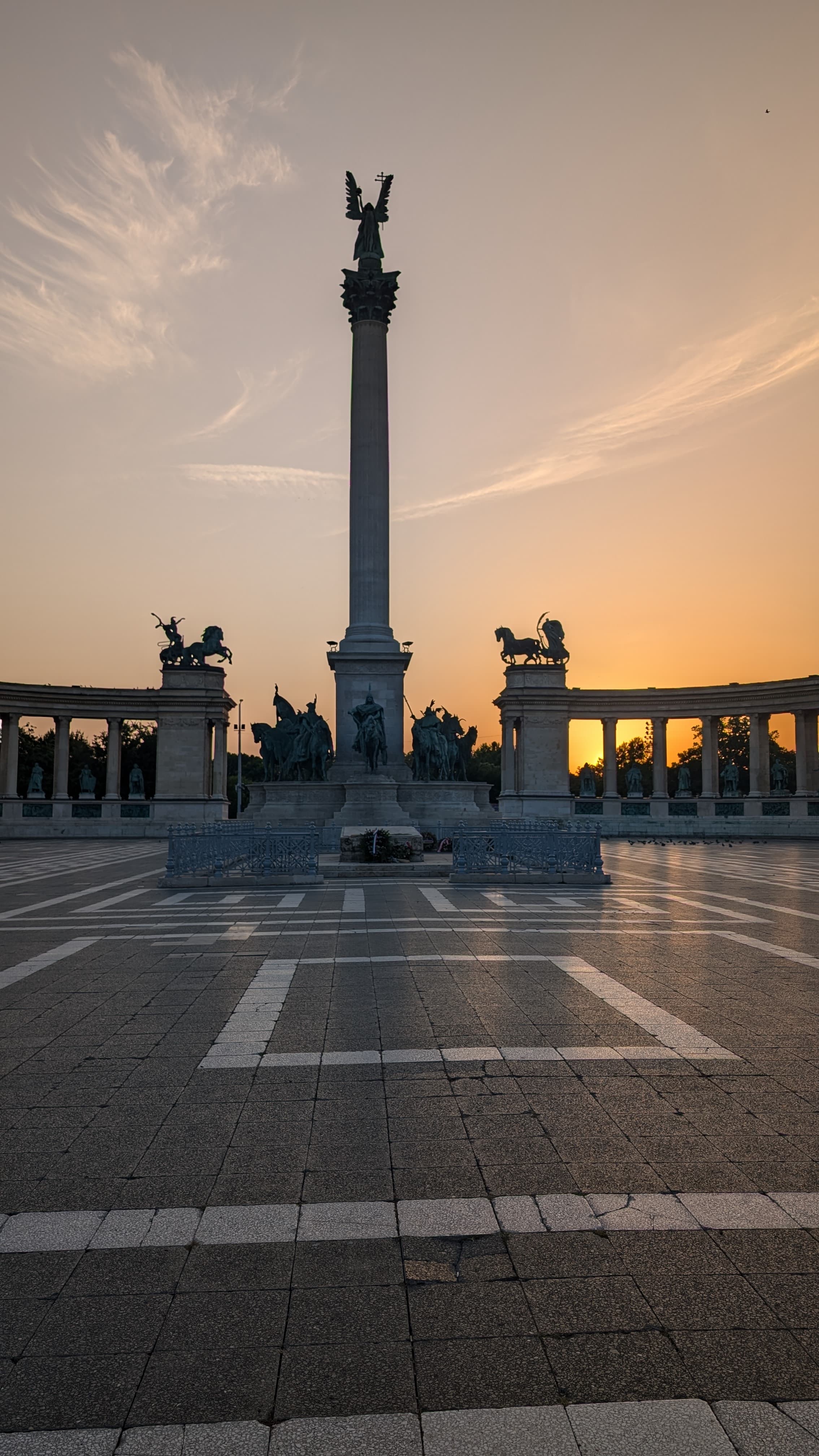 The Fishermen's Bastion on the Buda side. Neo-Romanesque, 1902. The view east across the river is the reason.