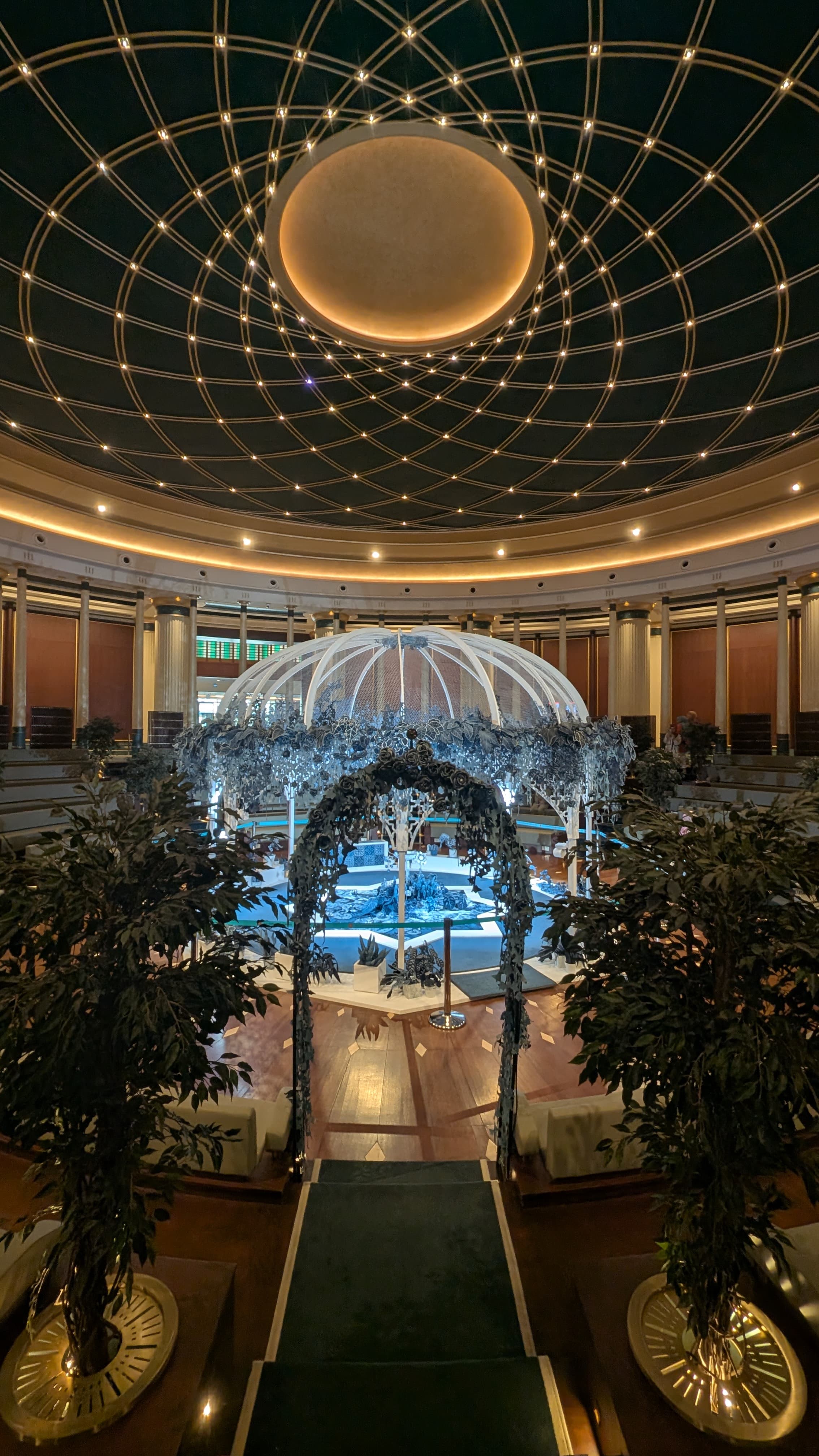 Cumhurbaşkanlığı Millet Kütüphanesi. Opened in 2020 inside the presidential complex — 125,000 square metres, capacity for 5,000 readers, the largest library built in Turkish Republic history.