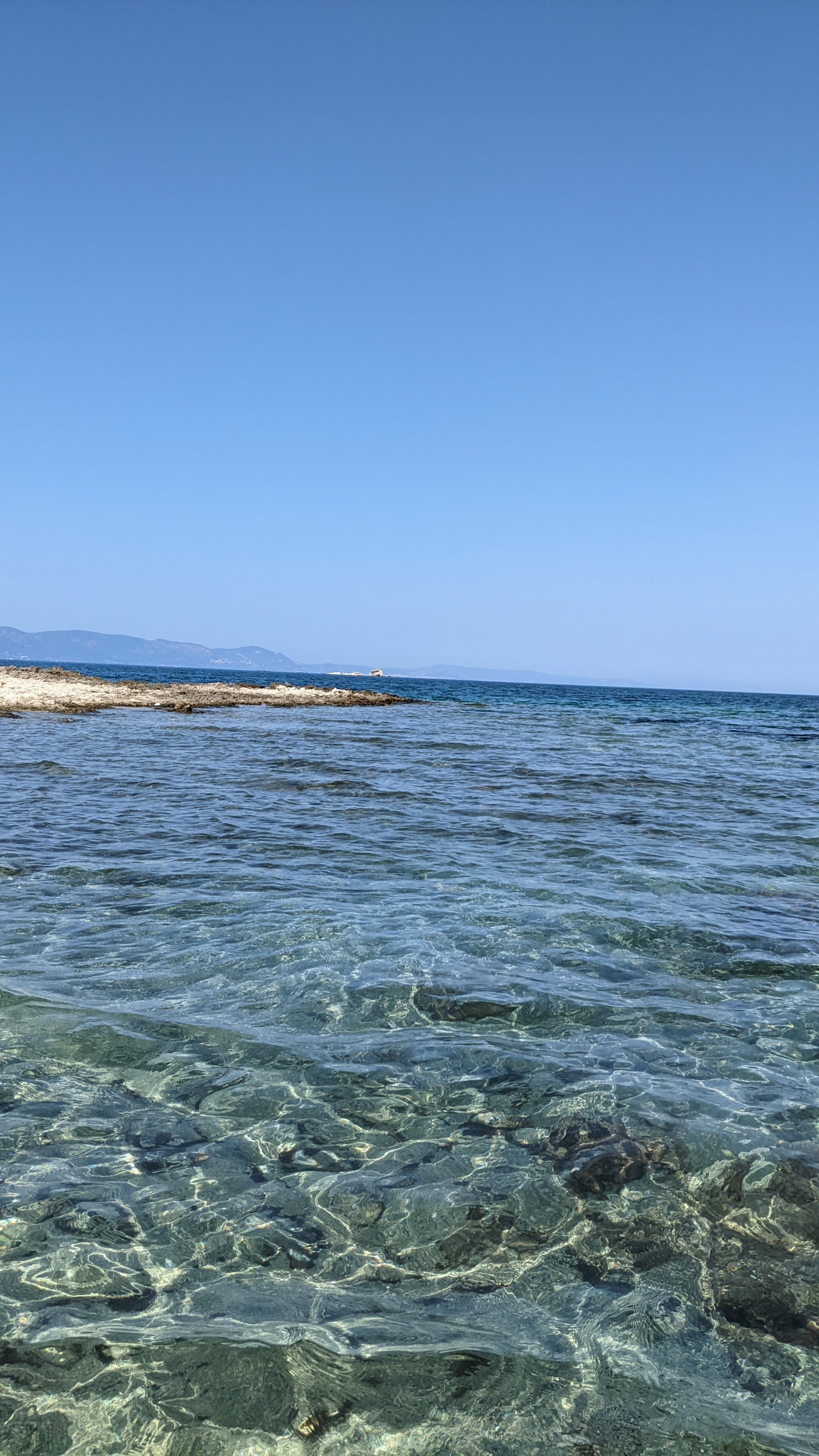 İzmir bay from above. The city wraps around the bay in a way that keeps the sea visible from almost everywhere.