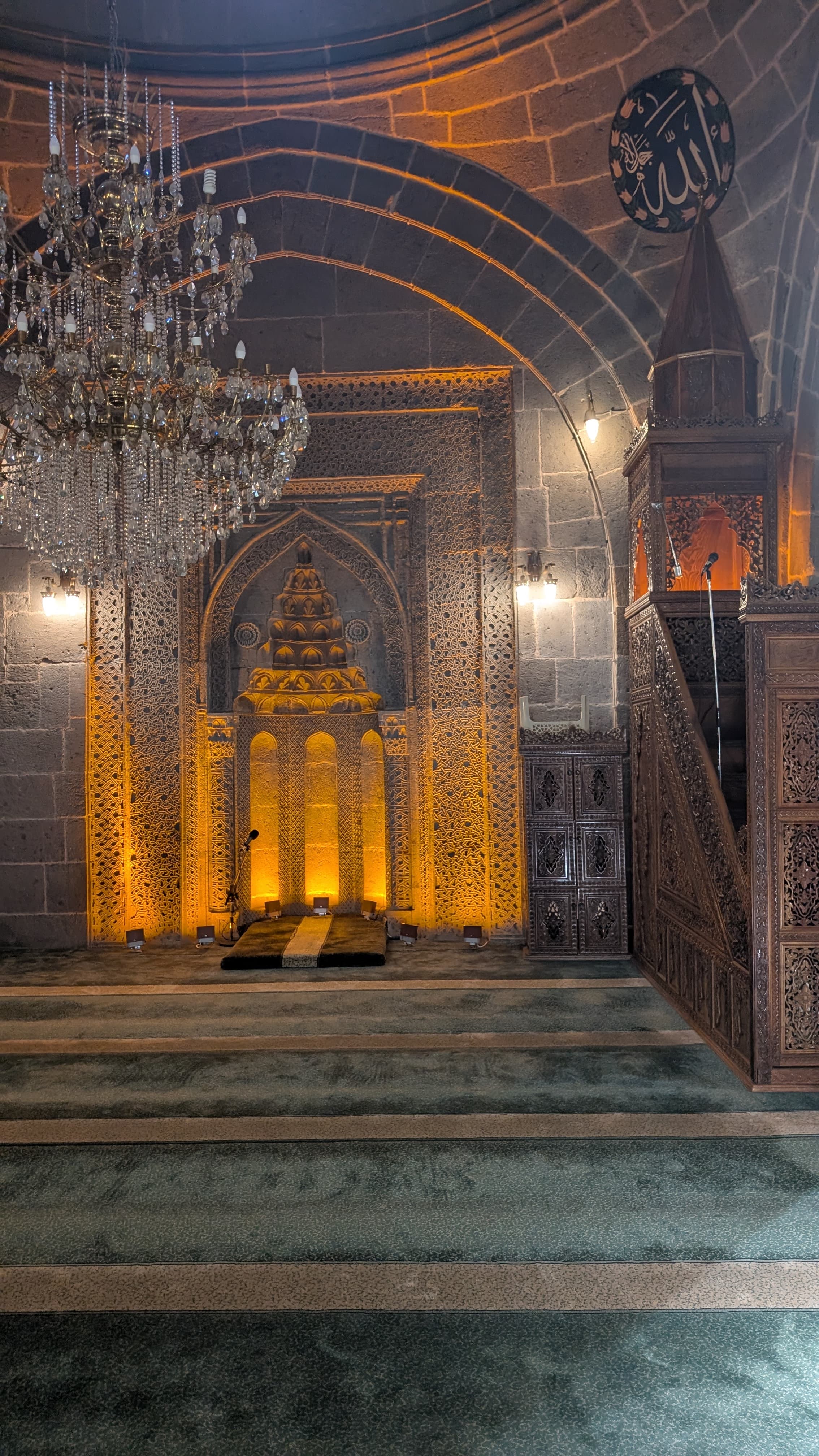 Kayseri old bazaar interior. The pastırma shops alone are worth the visit.