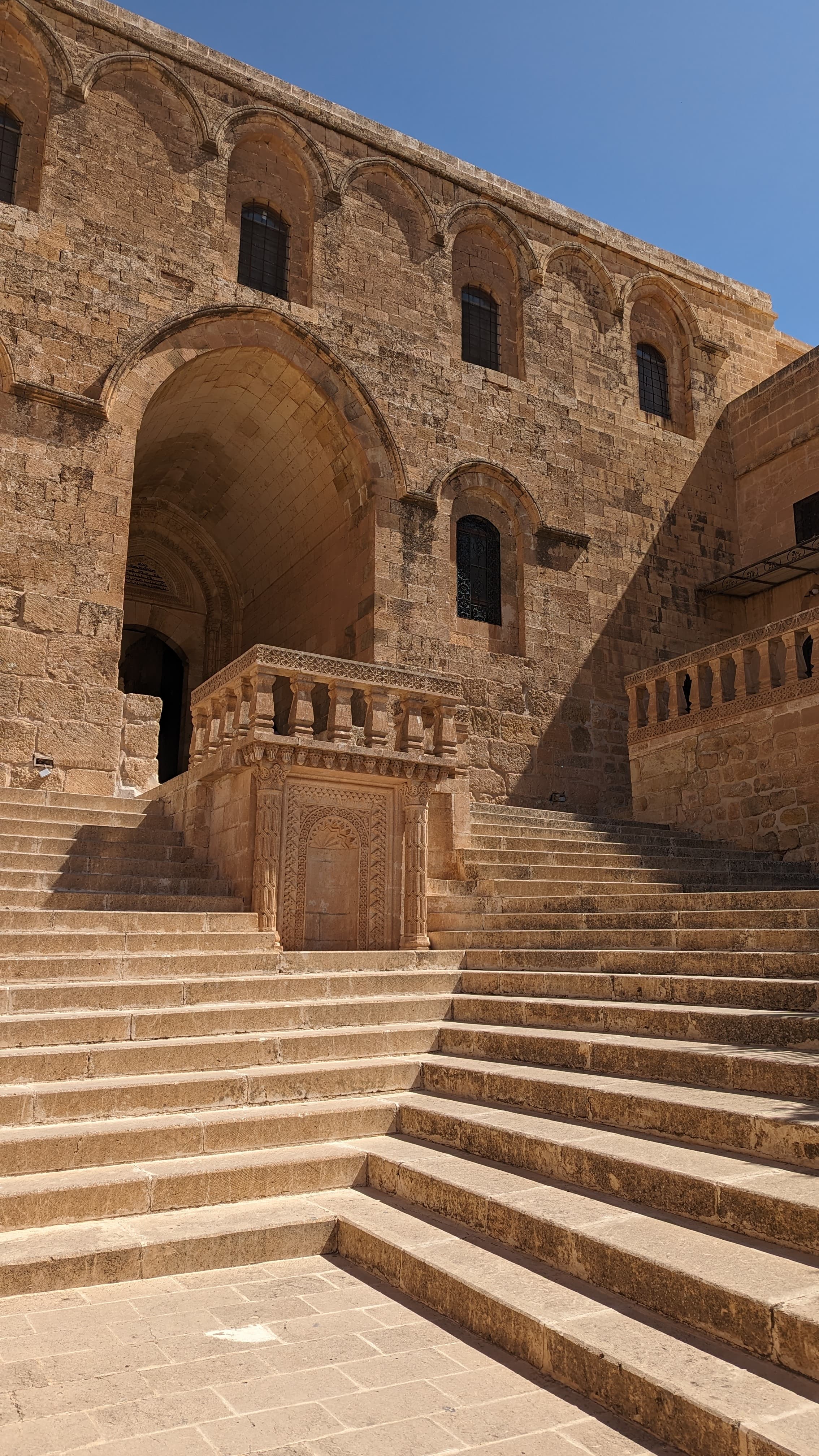 Deyrulzafaran Monastery — fifth century, continuously occupied, Aramaic still spoken inside.