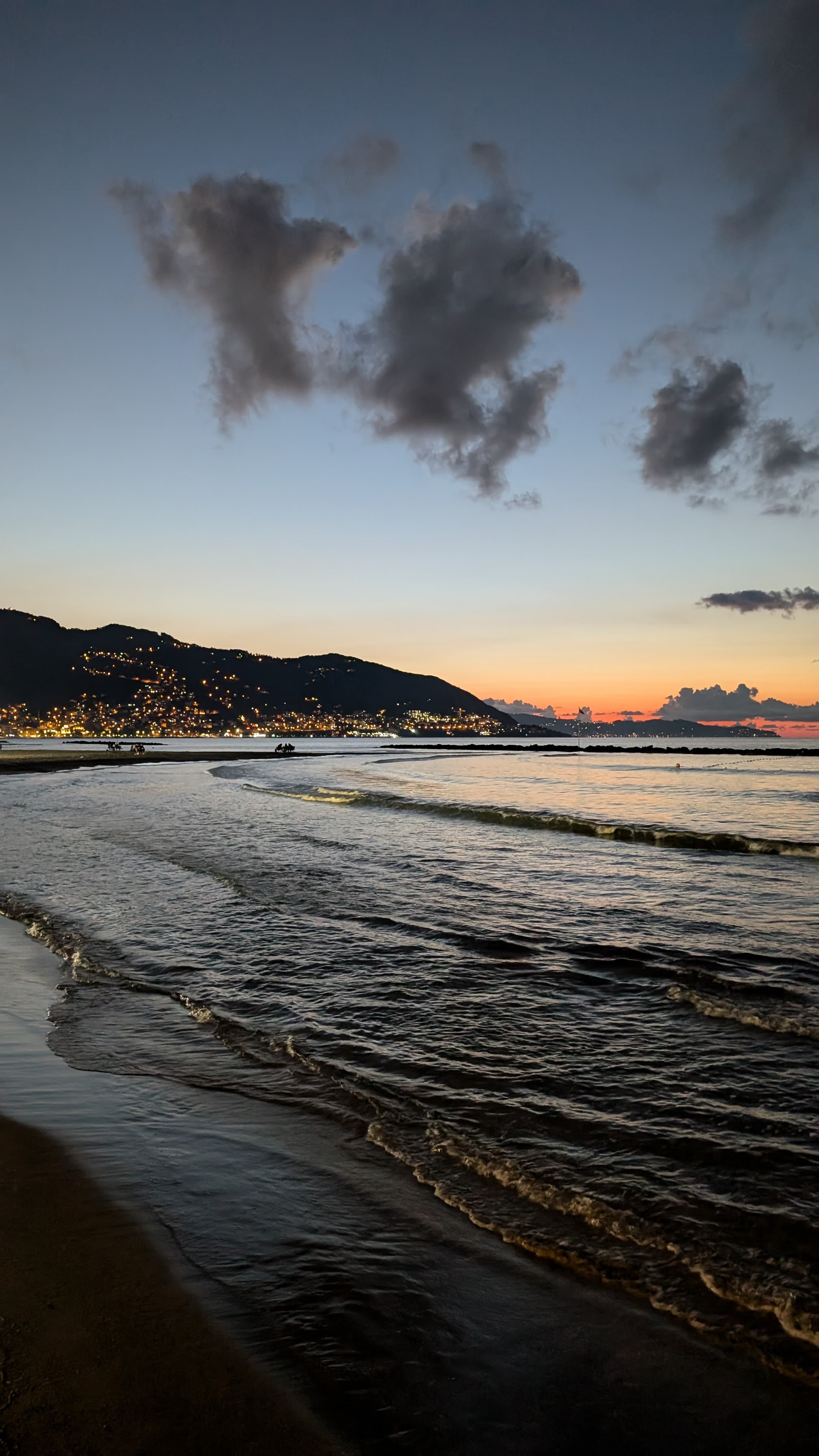 Lunch in the mountains. Mussels from the coast, tea from the hillside garden.