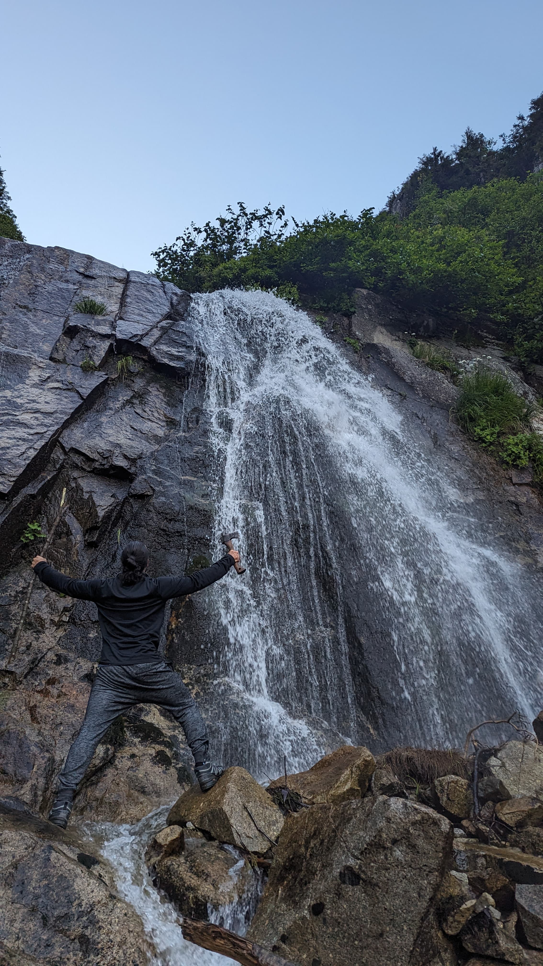 Rize harbour at dusk. A working port that faces the Black Sea and doesn't need your approval.