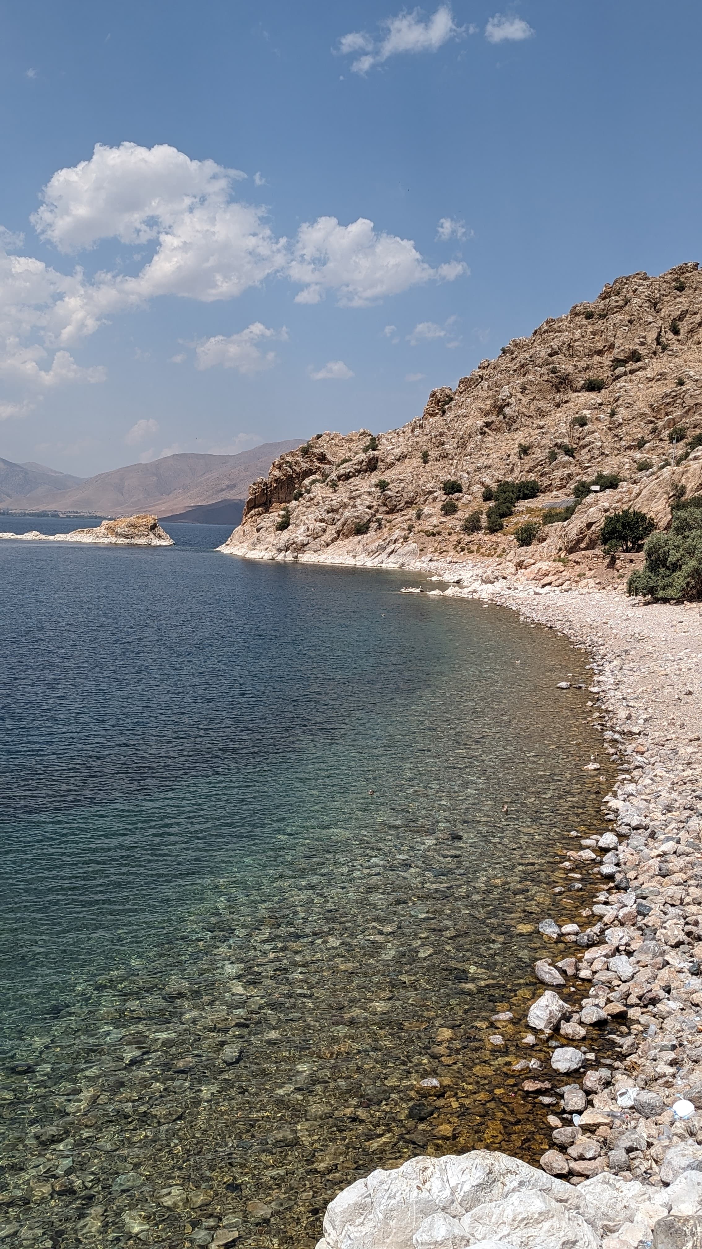 The carved exterior reliefs — Jonah, David, Gagik I — eleven centuries in the open air.