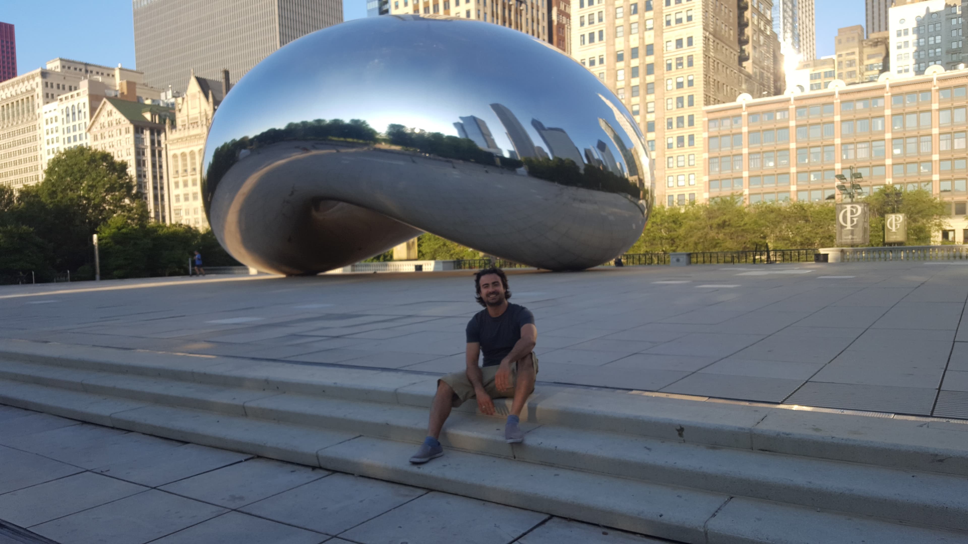 The Rookery lobby. Frank Lloyd Wright's 1905 light court redesign; one of the great interior spaces in America.
