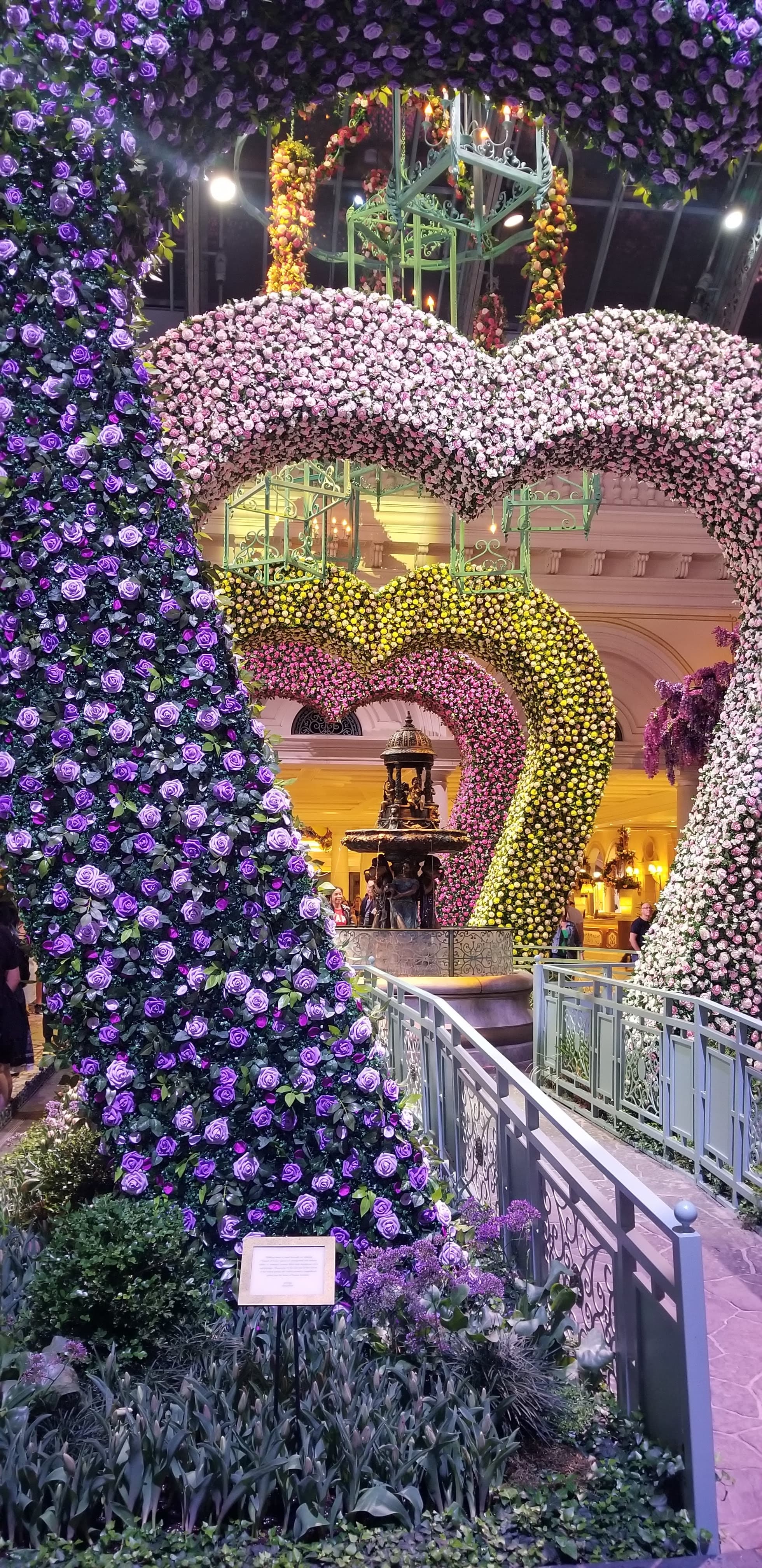 Bellagio fountains. Eight hundred jets choreographed to music; free to watch, legitimately impressive.