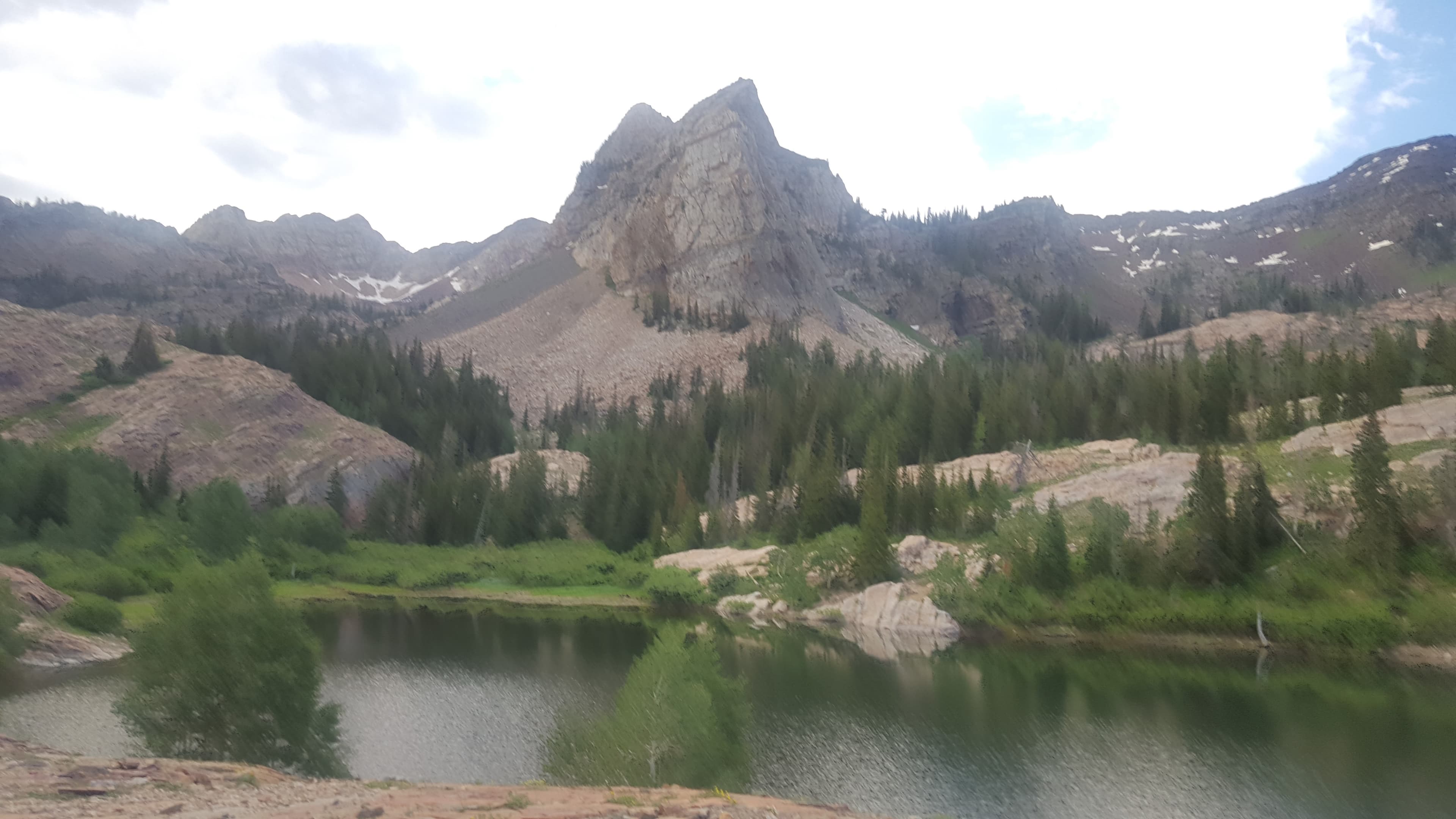 Canyonlands from the rim. The Colorado and Green Rivers meet here; the canyon system visible for fifty miles.
