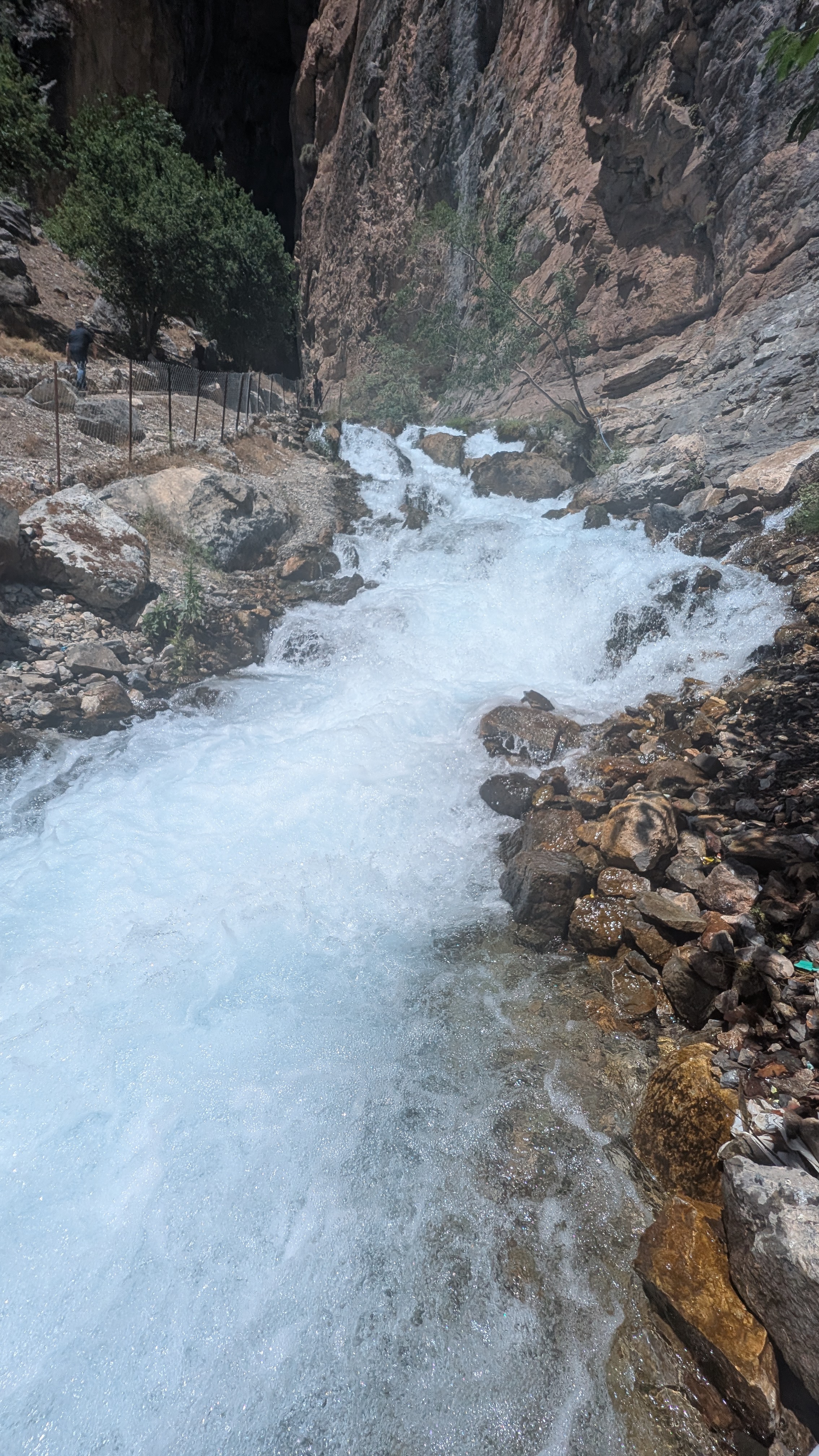 Kayseri historical bazaar district with Seljuk architecture and Mount Erciyes visible above the city